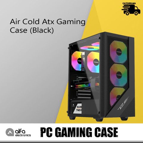 Gaming Case "Air Cold Atx (Black)" — Bakı