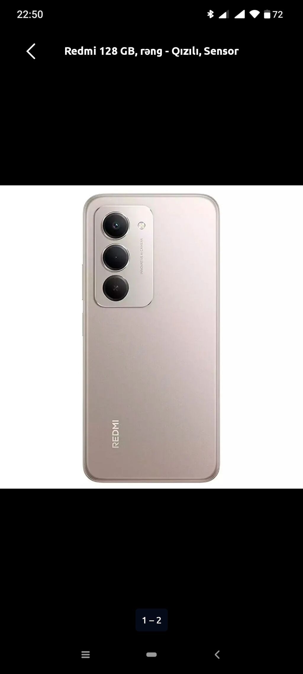 Redmi Note 15 256 GB, Gümüşü rəng, Sensor, Barmaq izi — Xiaomi, Saray (3)