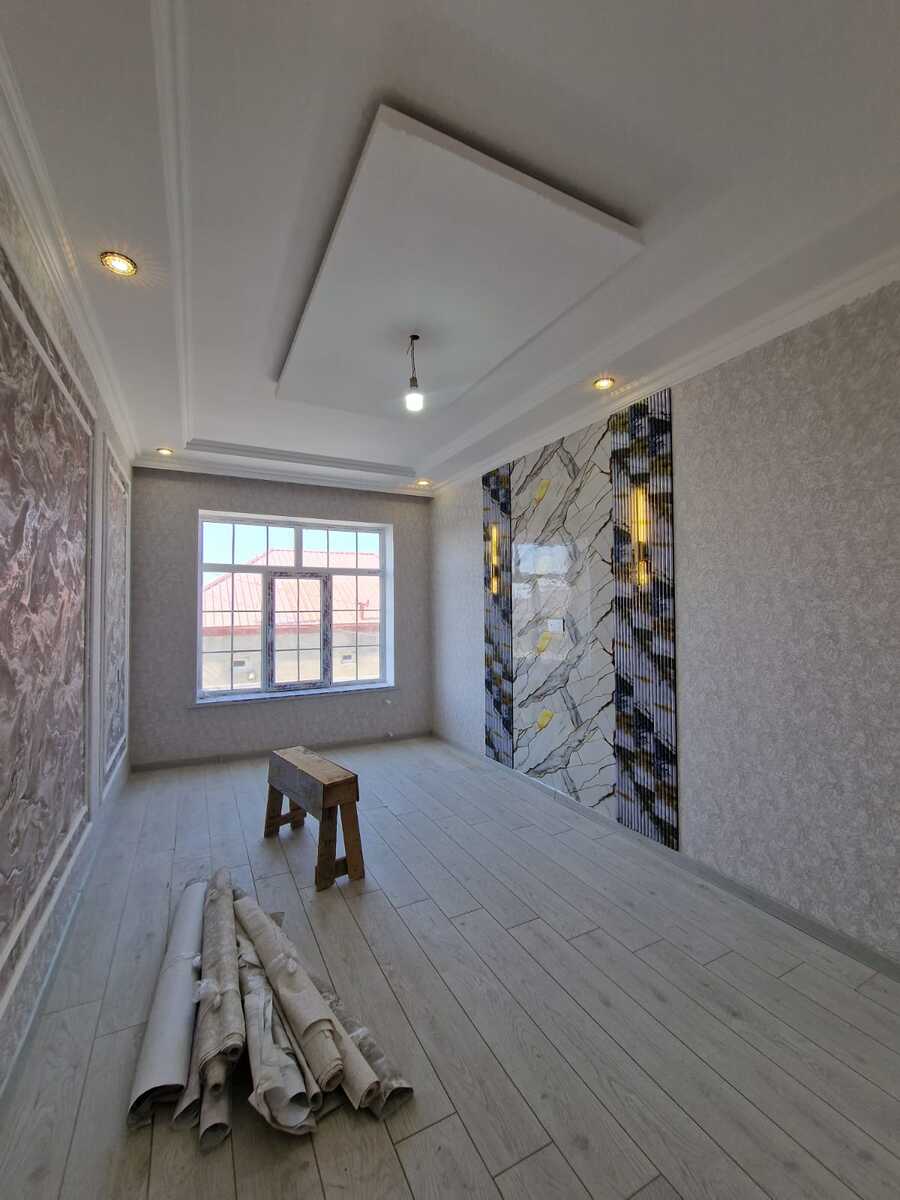 Satılır 3 otaqlı həyət evi/bağ evi 75 m² — Ev, villa, Bakı (3)