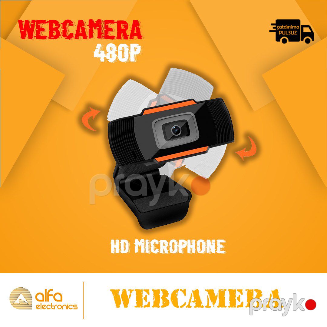 "Web Camera Full Hd + Mikrofon (Webcam)" — Periferik cihazlar, Bakı (3)