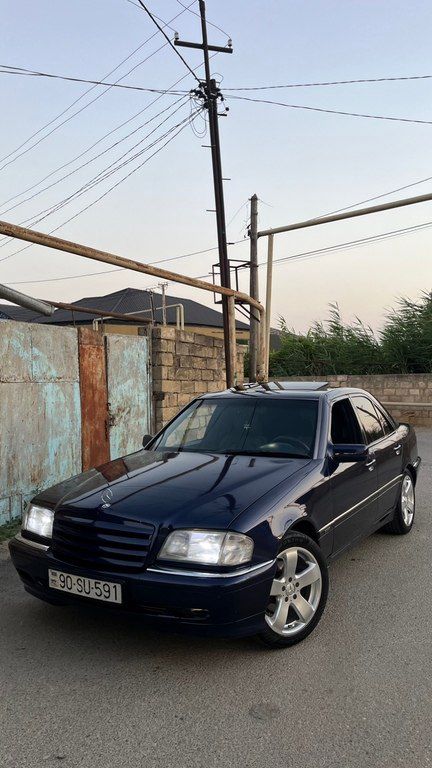 Mercedes C 220, 2.2 L, 1996 il, 348 000 km — Avtomobillər, Bakı (10)