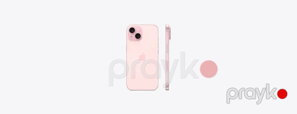 Apple iPhone 15 Pink 128GB/6GB — Smartfonlar, Bakı (2)