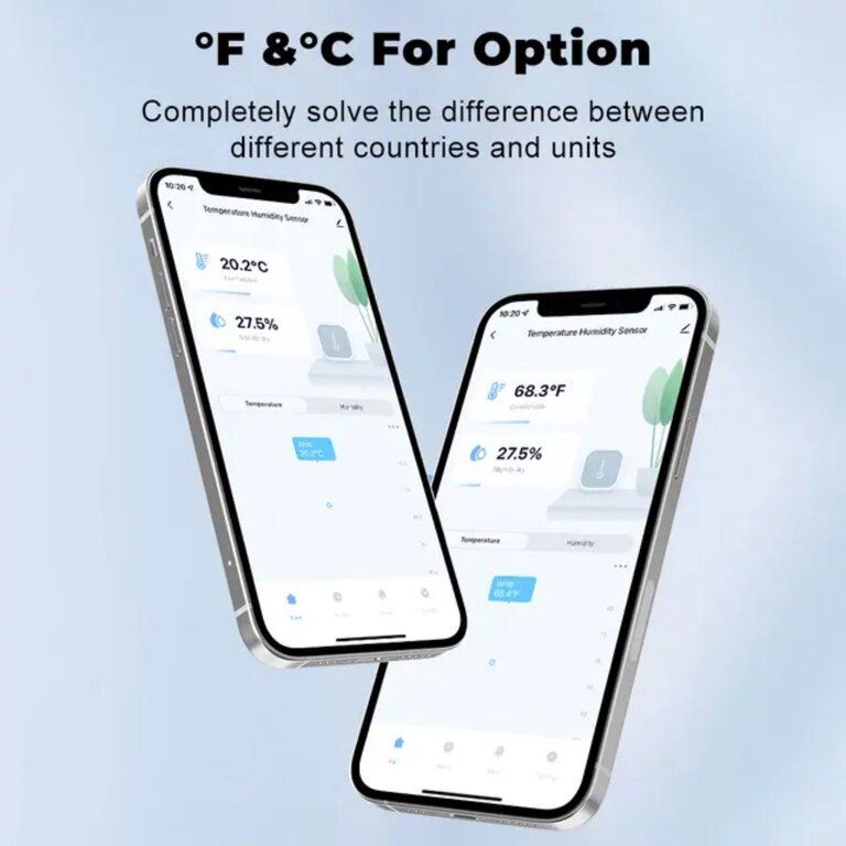 Ağıllı Wi-Fi termometr və nəmişlik ölçən cihaz — Ev texnikası, Bakı (4)