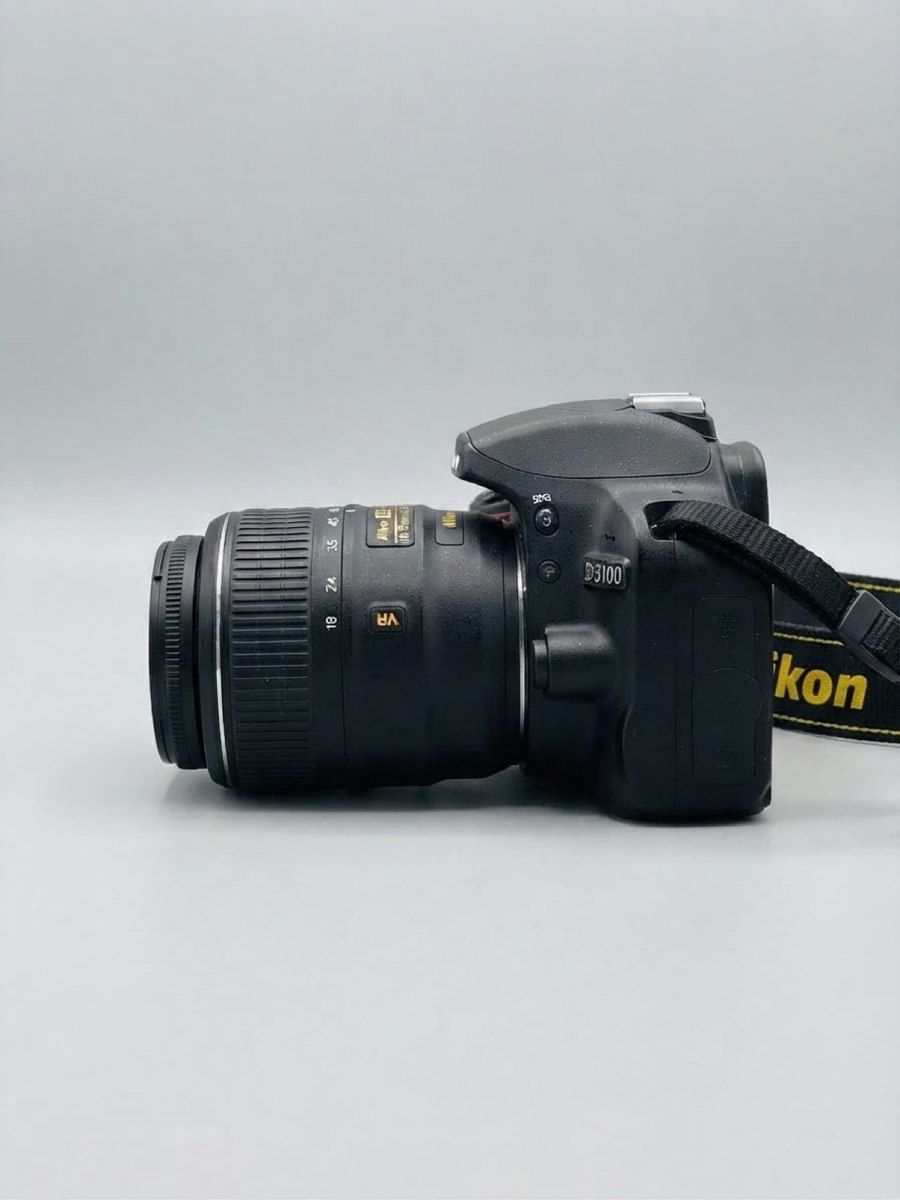 Nikon D3100 (Kit 18-55mm VR) fotoaparatı — Foto və video texnikası, Bakı (3)