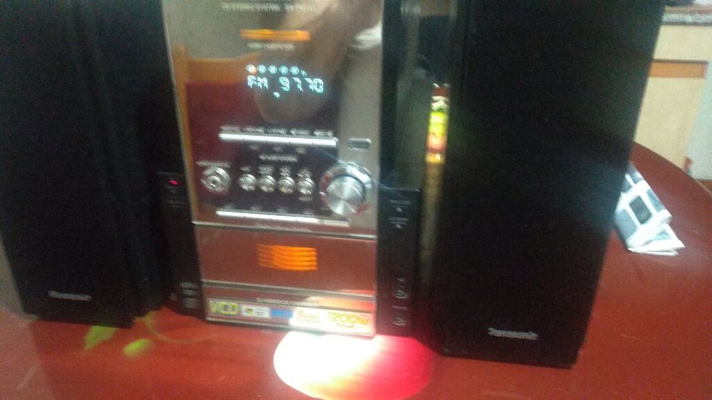 Panasonic CD Stereo System SA‑PM17 mini-musiqi mərkəzi - Komplekt — Akustik sistemlər, Bakı (3)