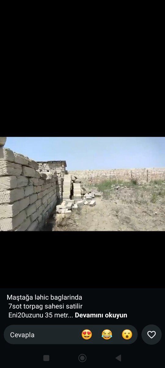 7 sot torpaq sahəsi, Maştağa qəs — Torpaq, Bakı
