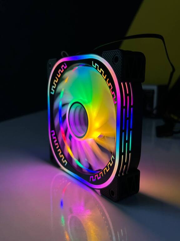 Titan MoonLight RGB Molex Fan (Black) — Kompüterlər və noutbuklar, Bakı (3)