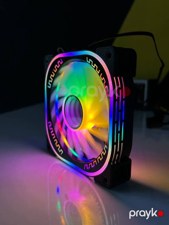 Titan MoonLight RGB Molex Fan (Black) — Kompüterlər və noutbuklar, Bakı (3)