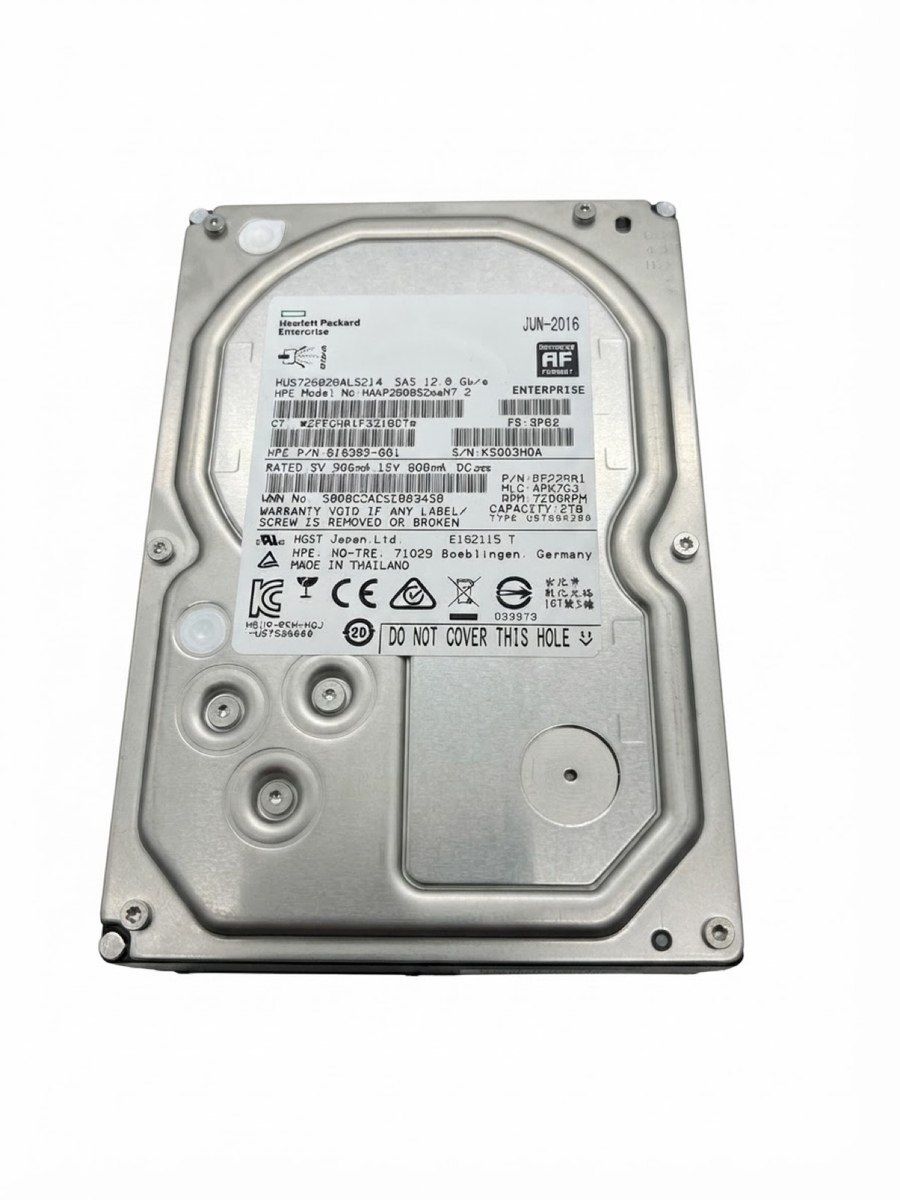 Sərt disk (HPE) 2TB Enterprise SAS Hard Drive — Kompüterlər və noutbuklar, Bakı