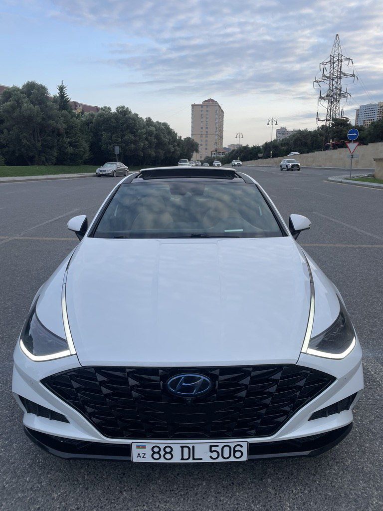 Hyundai Sonata, 1.6 L, 2021 il, 113 700 km — Avtomobillər, Bakı (8)