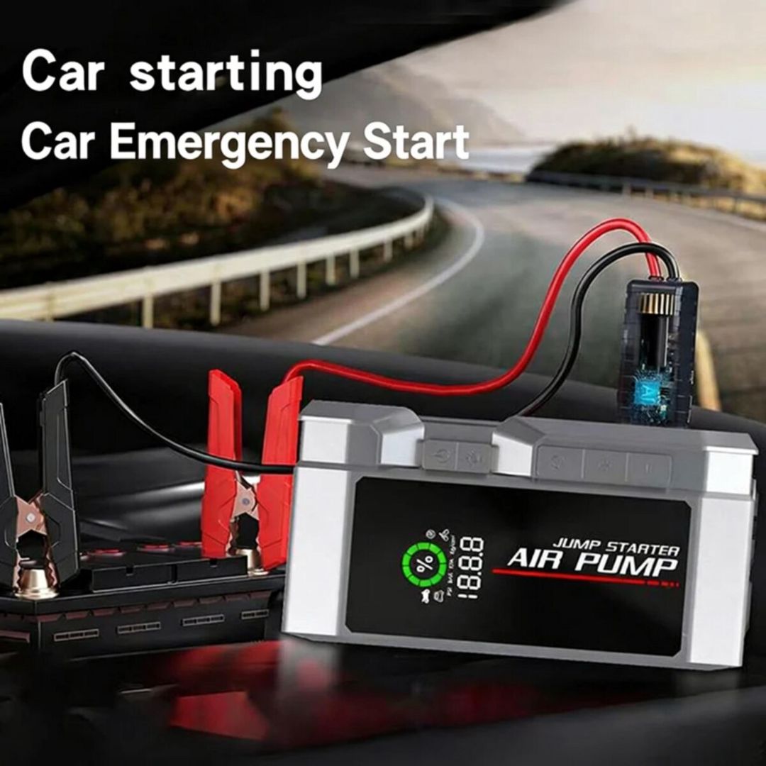 Mühərriki işə salan Jump Starter və təkər nasosu — Ehtiyat hissələri və aksesuarlar, Bakı (2)
