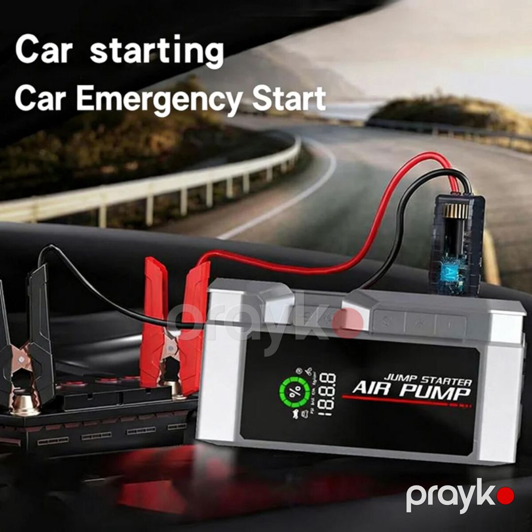 Mühərriki işə salan Jump Starter və təkər nasosu — Ehtiyat hissələri və aksesuarlar, Bakı (2)