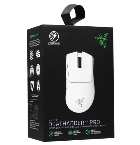 Razer DeathAdder V3 Pro — Wireless / Usb-c / White — Bakı