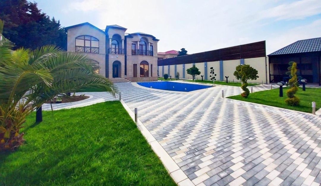 Satılır 6 otaqlı həyət evi/bağ evi 350 m² — Ev, villa, Bakı (2)