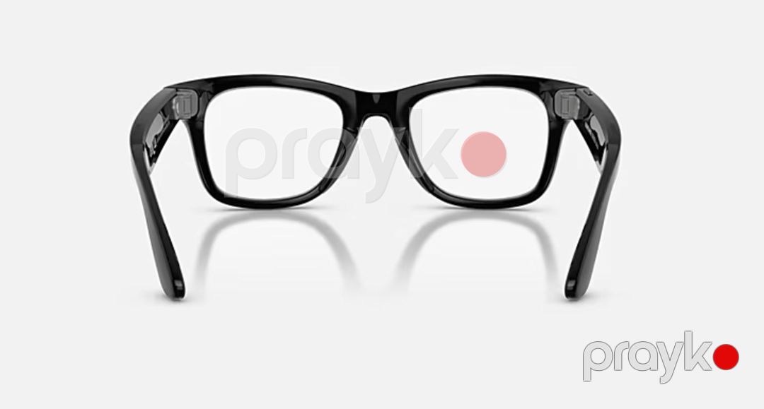 Ray-Ban Meta Wayfarer Gen 2 Shiny Black / Transitions Graph Green — Səs texnikası, Bakı (7)