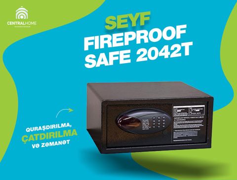 Seyf Fireproof Safe 2042T — Bakı