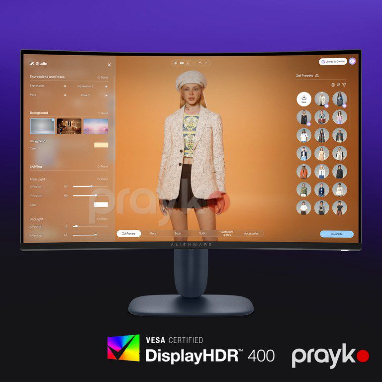 Monitor “Dell Alienware AW3225DM QHD 32” 180Hz” — Kompüterlər və noutbuklar, Bakı (3)