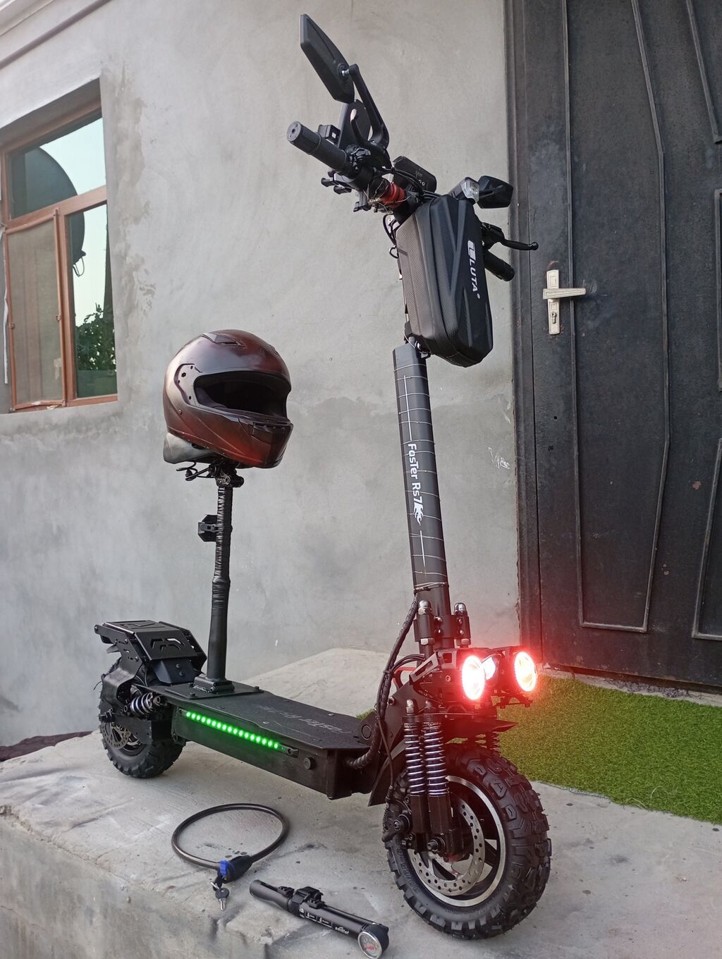 FasTer skuter Rs7 Elektrik skuter – off-road tipli, güclü — Skuterlər, Digah