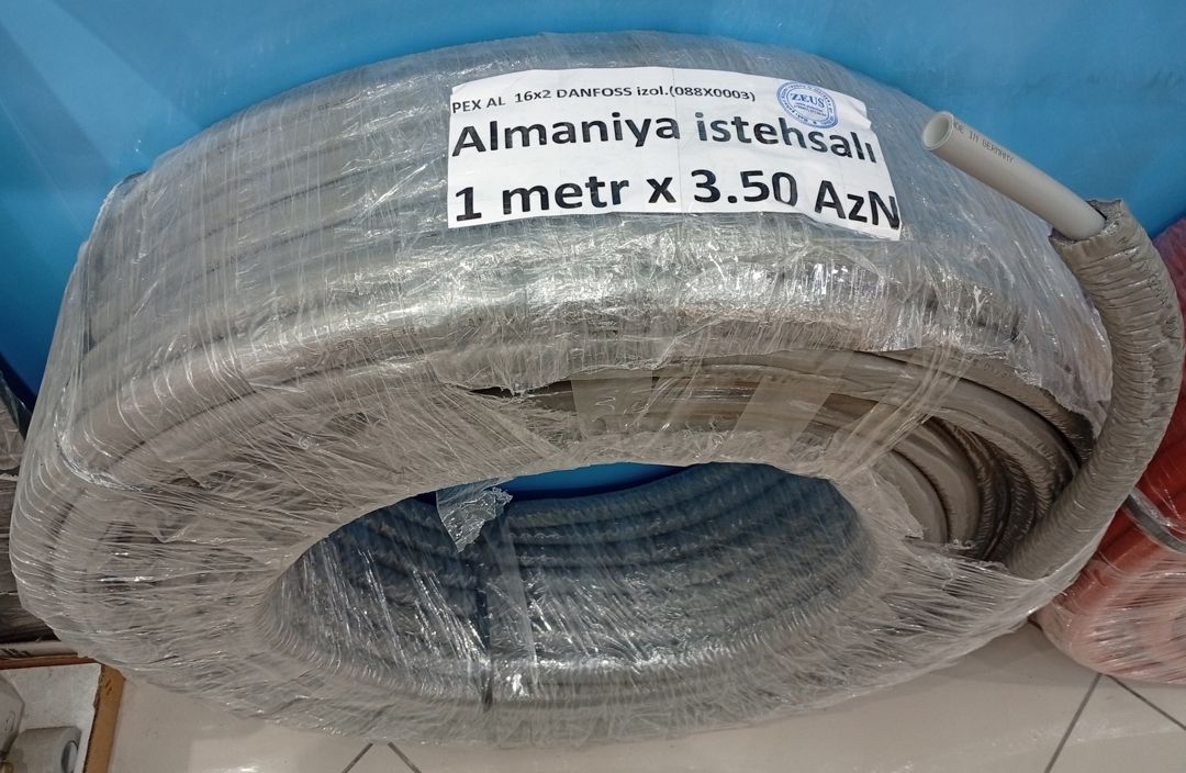 Boru Pex al16x2 izoliyasiyalı Danfoss — Təmir və inşaat, Bakı (6)