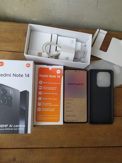 Xiaomi Redmi Note 14 Midnight Black 128GB/6GB — Bakı