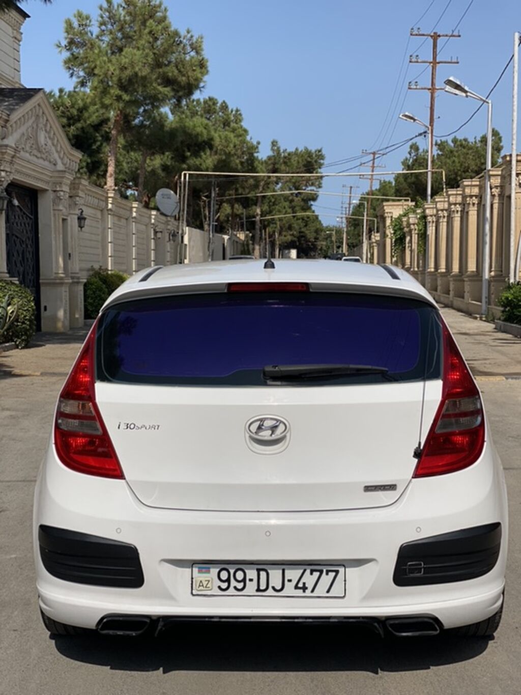 Hyundai i30 Sport hatchback - Kuzov: 5 qapılı hatchback, ağ rəng — Avtomobillər, Digah (4)
