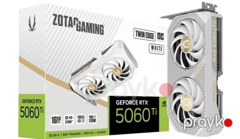 Zotac Gamıng GeForce RTX 5060 Ti Twin Edge OC White Edition videokart — Bakı
