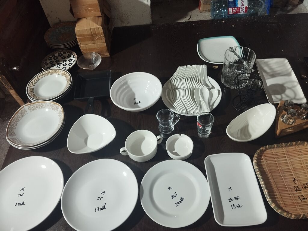 Mətbəx qab-qacaq dəsti – müxtəlif növ servis və təqdimat üçün Tərkib — Qablar, Bakı (9)