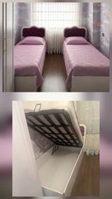 satilir. 90x200 sm 2 çarpayı + 2 ortopedik matras. Qiymet cutu — Товары