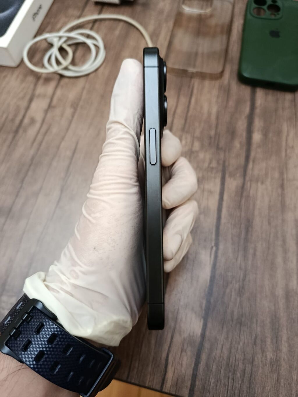 IPhone 15 Pro, 128 GB, Black Titanium, Face ID — Apple iPhone, Bakı (5)