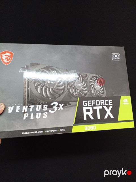 İkinci əl MSI GeForce RTX 3080 Ventus 3X Plus OC Edition videokart — Bakı