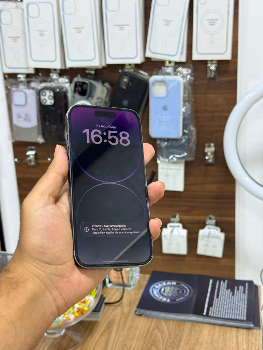 Apple iPhone 14 Pro Deep Purple 128GB/6GB — Smartfonlar, Bakı (2)