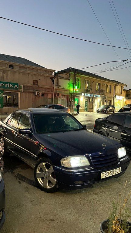 Mercedes C 220, 2.2 L, 1996 il, 348 000 km — Avtomobillər, Bakı (11)