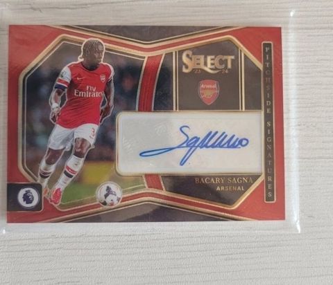 Panini Select 23/24 – Pitchside Signatures imzalı kolleksiya kartı — Sumqayıt