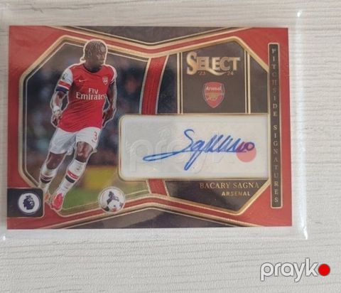Panini Select 23/24 – Pitchside Signatures imzalı kolleksiya kartı — Sumqayıt