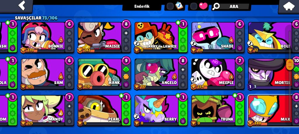 Brawl Stars hesabı – yüksək inkişaflı və zəngin kontentli - Kupa — Oyunlar, konsollər və proqramlar, Ceyranbatan (5)