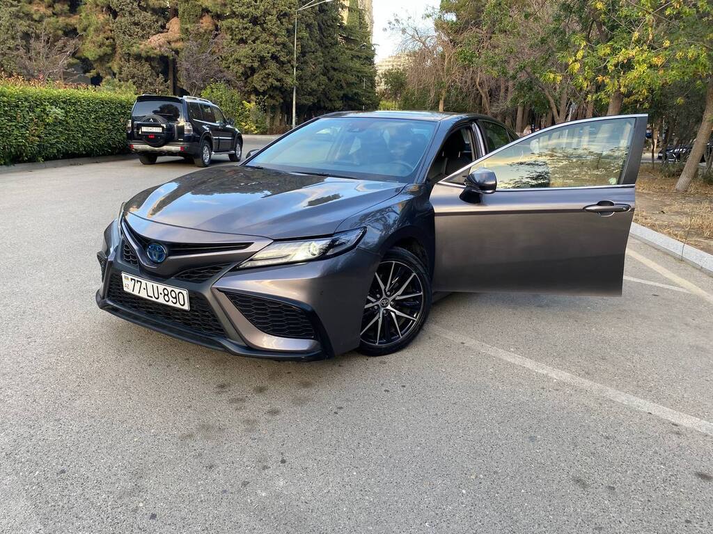 Toyota Camry, 2.5 L, 1.6 kWh, 2021 il, 150 000 km — Avtomobillər, Bakı (9)