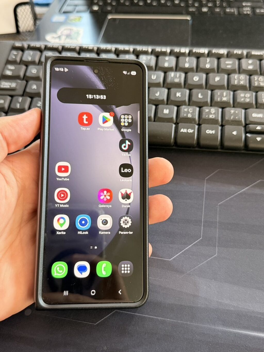 Samsung Galaxy Z Fold 5, 256 GB, rəng - Qara, İki sim kartlı — Samsung, Bakı (3)