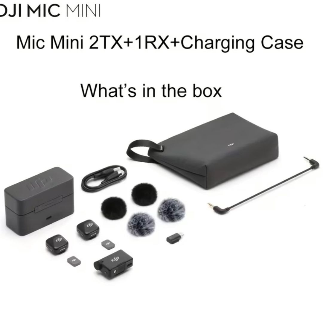 Djı mic mini yaxa mikrofonu — Səs texnikası, Bakı (6)
