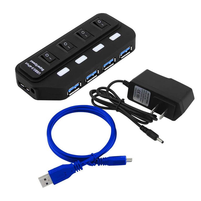 USB 3.0 HUB ultra speed 3 və 4 portlu — Elektronika, Bakı (4)
