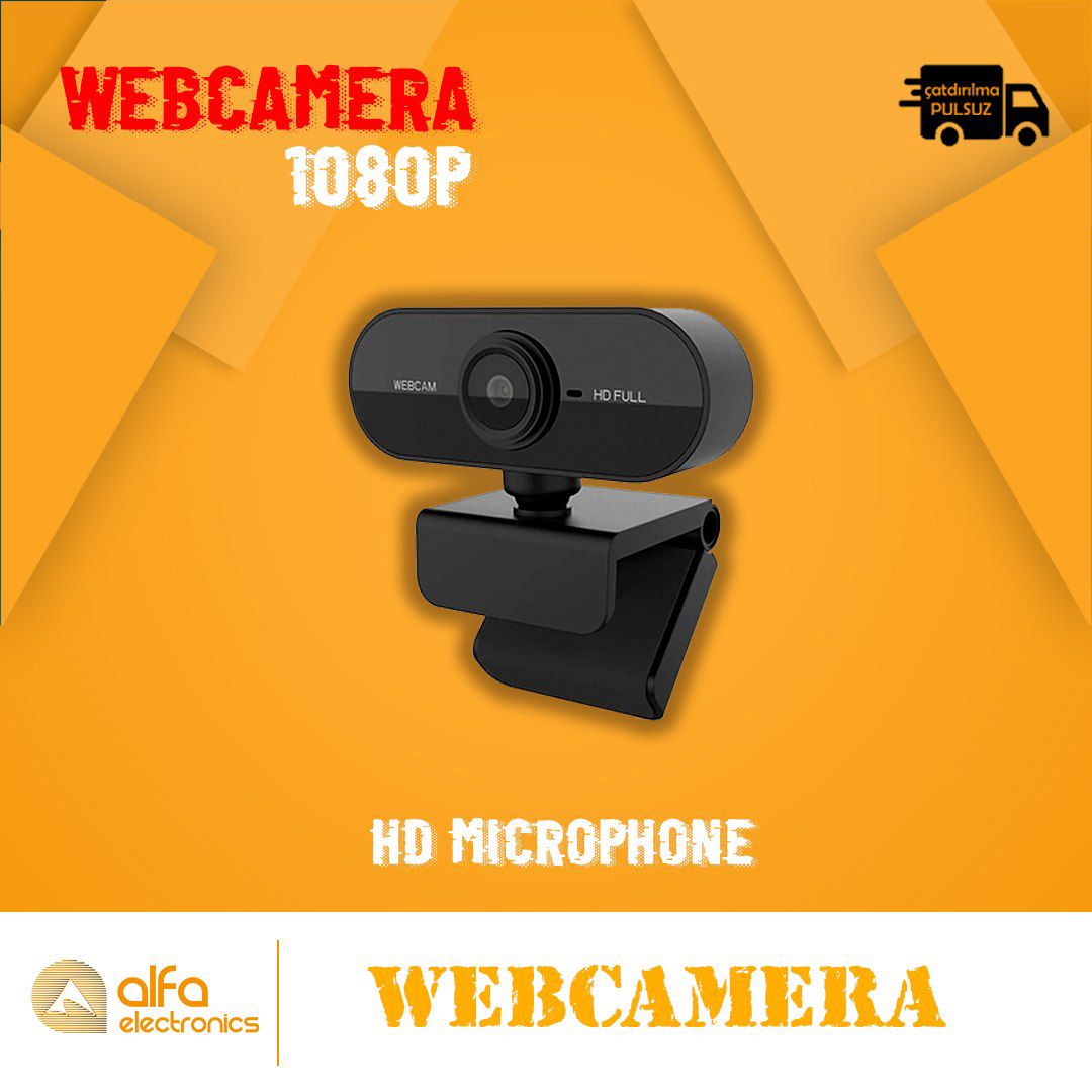 "Web Camera Full Hd + Mikrofon (Webcam)" — Periferik cihazlar, Bakı (8)