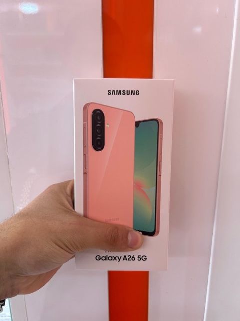 Samsung Galaxy A26 5G Peach Pink 128GB/6GB — Bakı