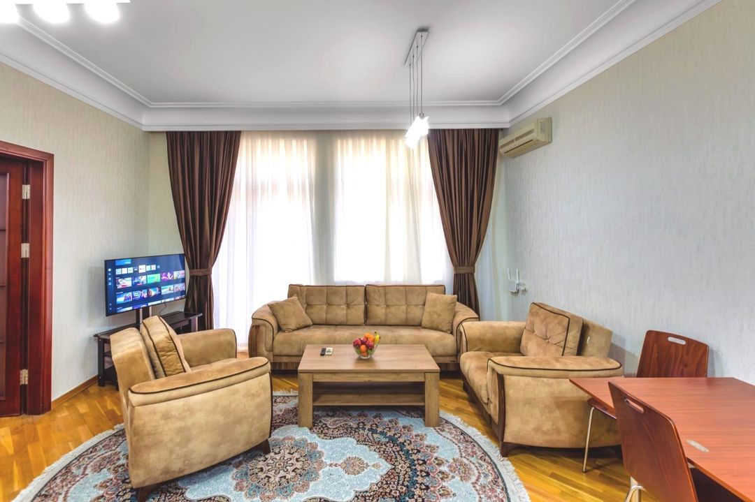 2-otaqlı mənzil kirayə verilir, Sahil m., 70 m² — Mənzil, Bakı (5)