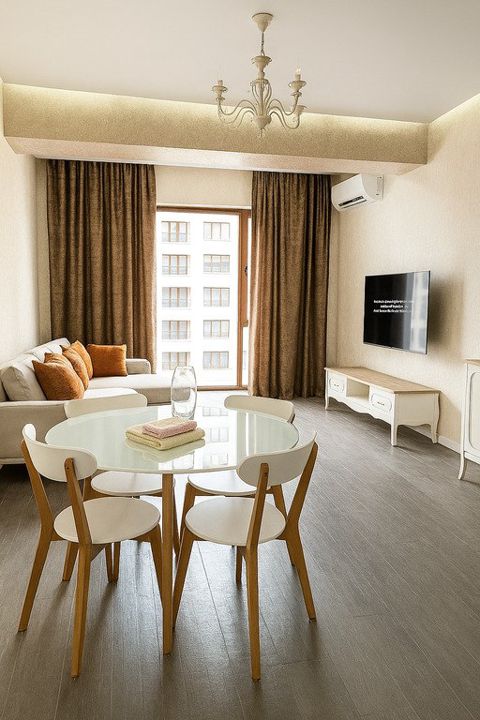 İcarəyə verilir 1 otaqlı yeni tikili 80 m² — Bakı