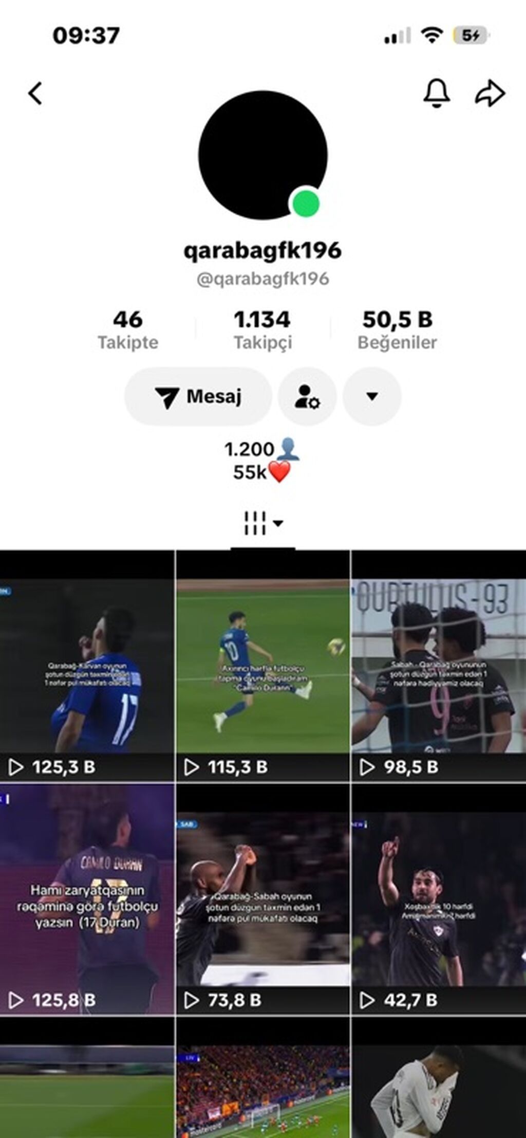 TikTok hesabları satılır Ayrı ayrılıqda hərəsinin qiyməti var — Marketing, reklam, PR, Beyləqan (2)