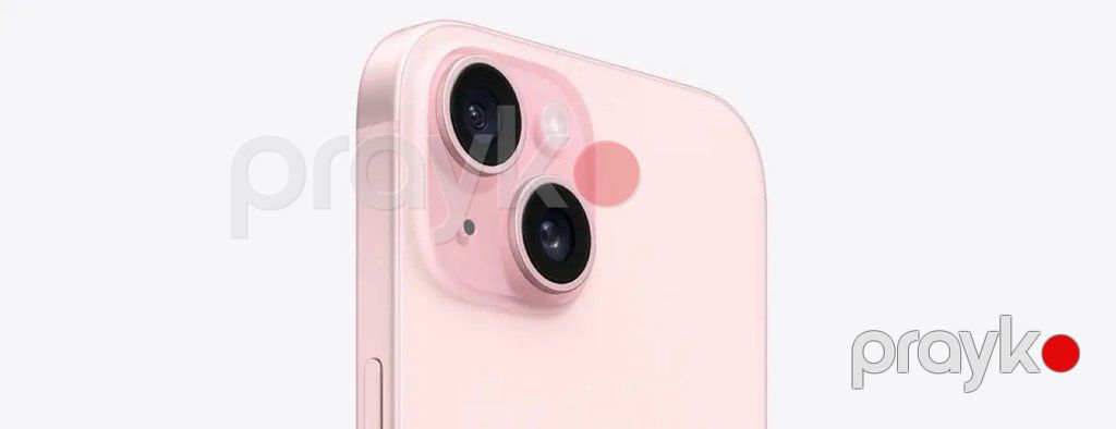 Apple iPhone 15 Pink 128GB/6GB — Smartfonlar, Bakı (3)