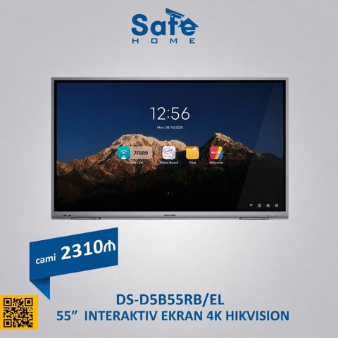 Interaktiv Ekran 4K Hikvision DS-D5B55RB/EL — Bakı
