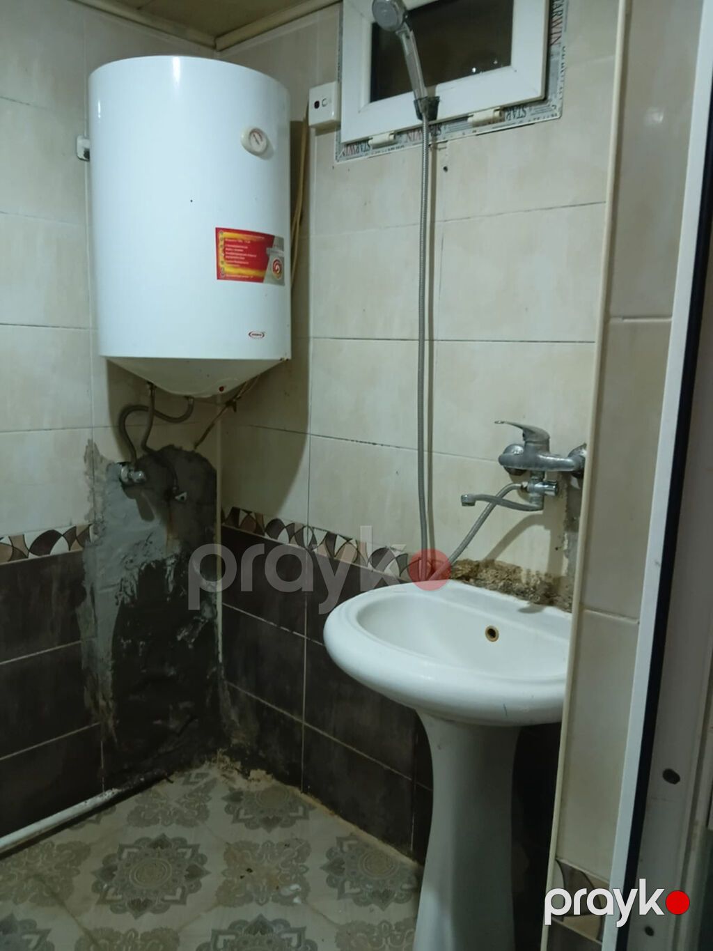Bakixanov qes Aygun moll yaxin 1 otaq bina evi 5/4 ewyali kiraye — Mənzil, Bakı (7)