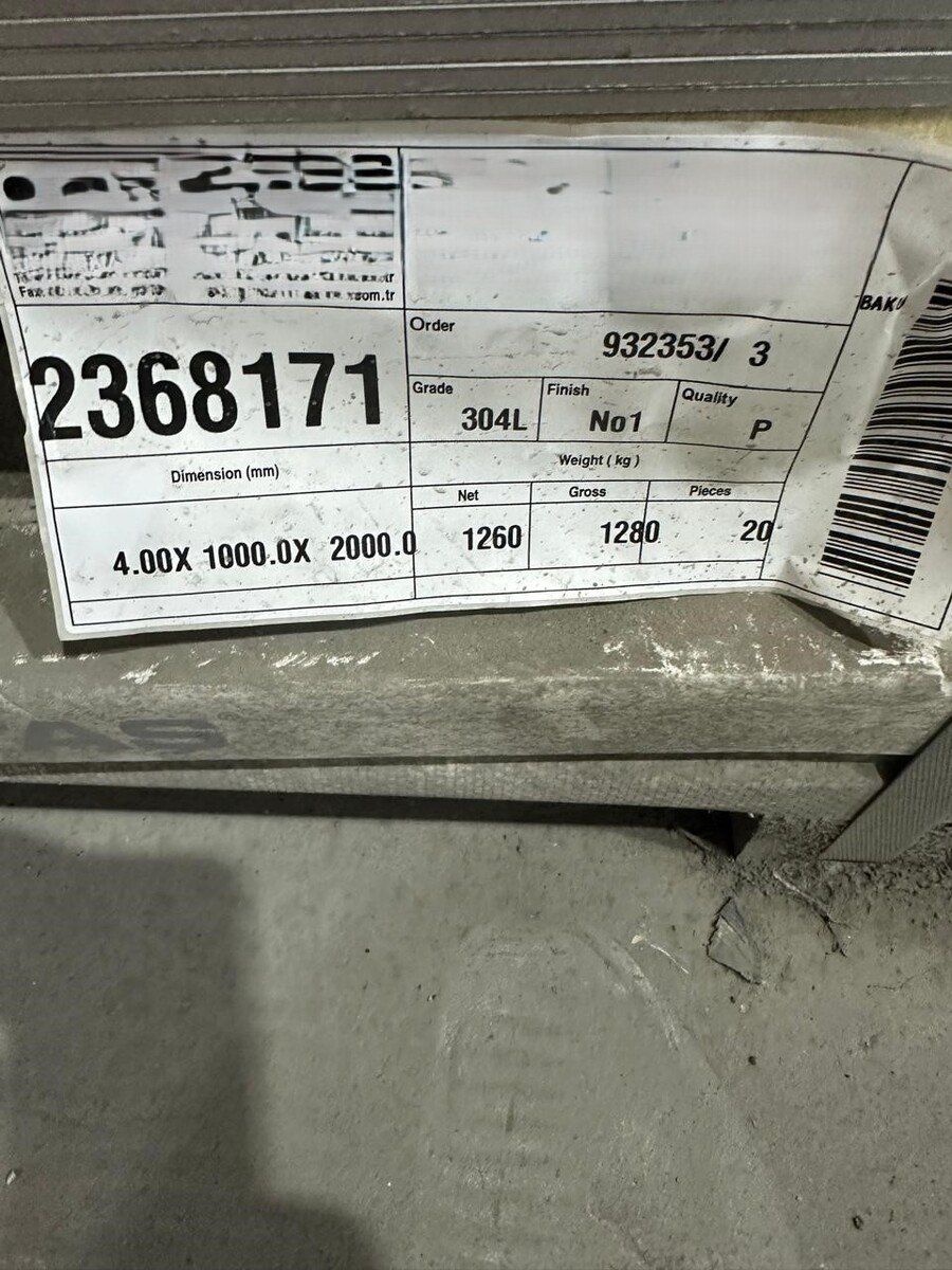 Aisi 304 paslanmaz polad list — Təmir və inşaat, Bakı (3)