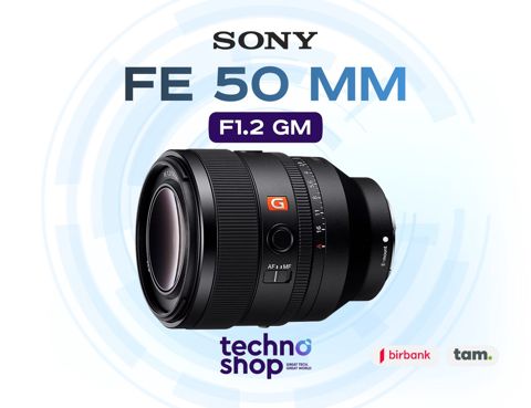 Linza "Sony FE 50 mm f/1.2 GM" — Bakı