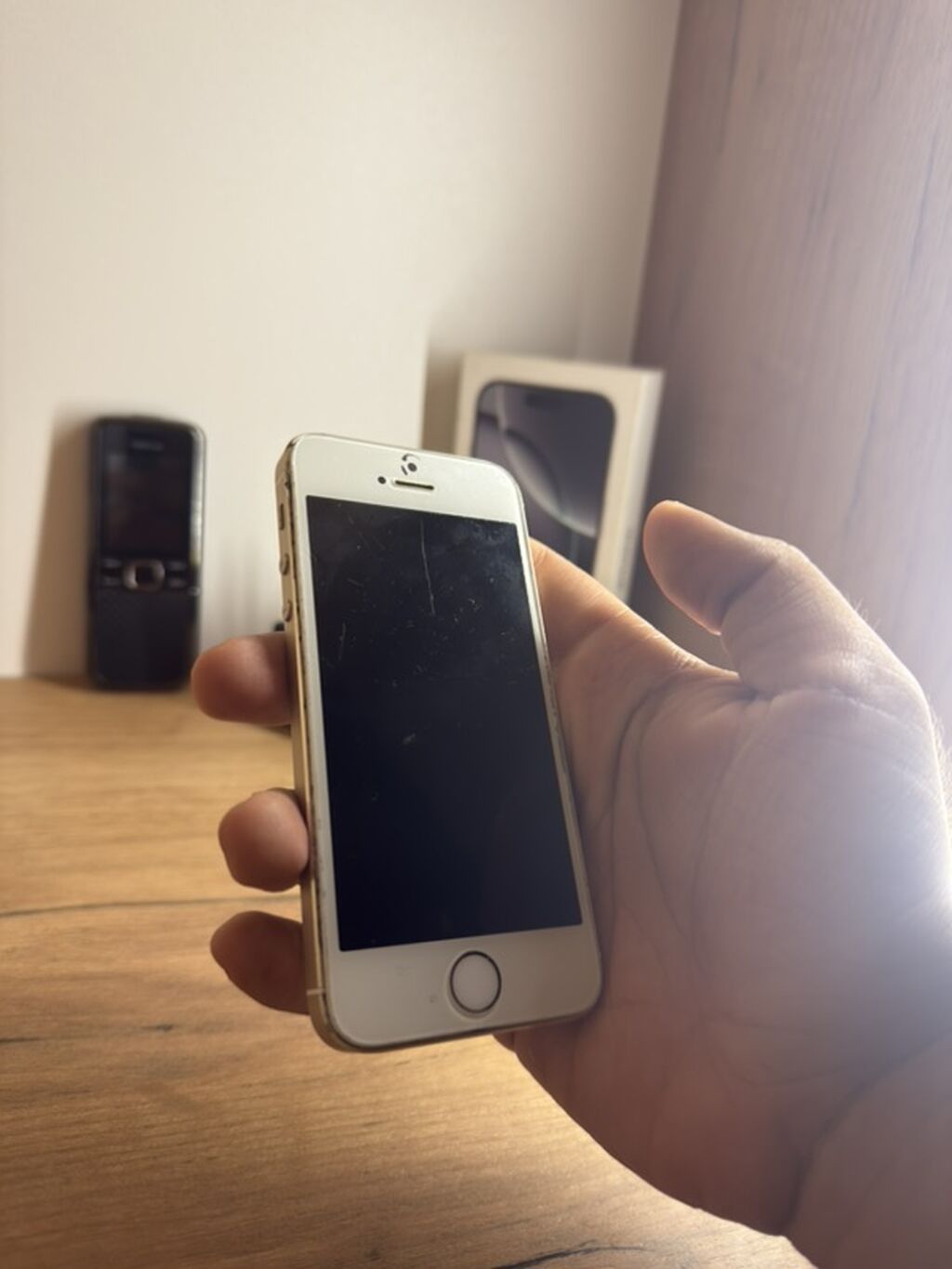 IPhone 5s, 32 GB, Qızılı, Barmaq izi — Apple iPhone, Sumqayıt (3)